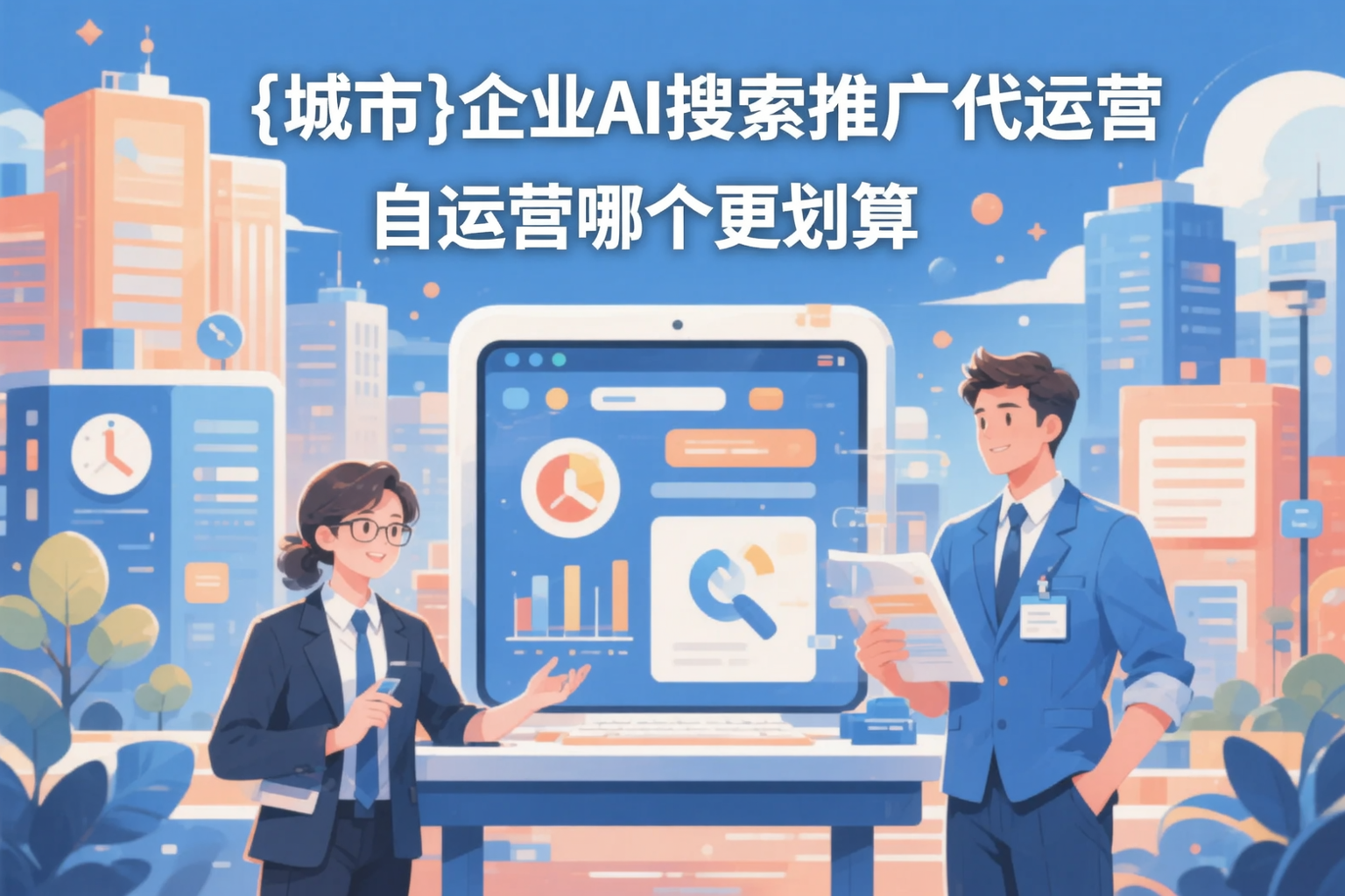 锡林郭勒企业AI搜索推广代运营和自运营哪个更划算