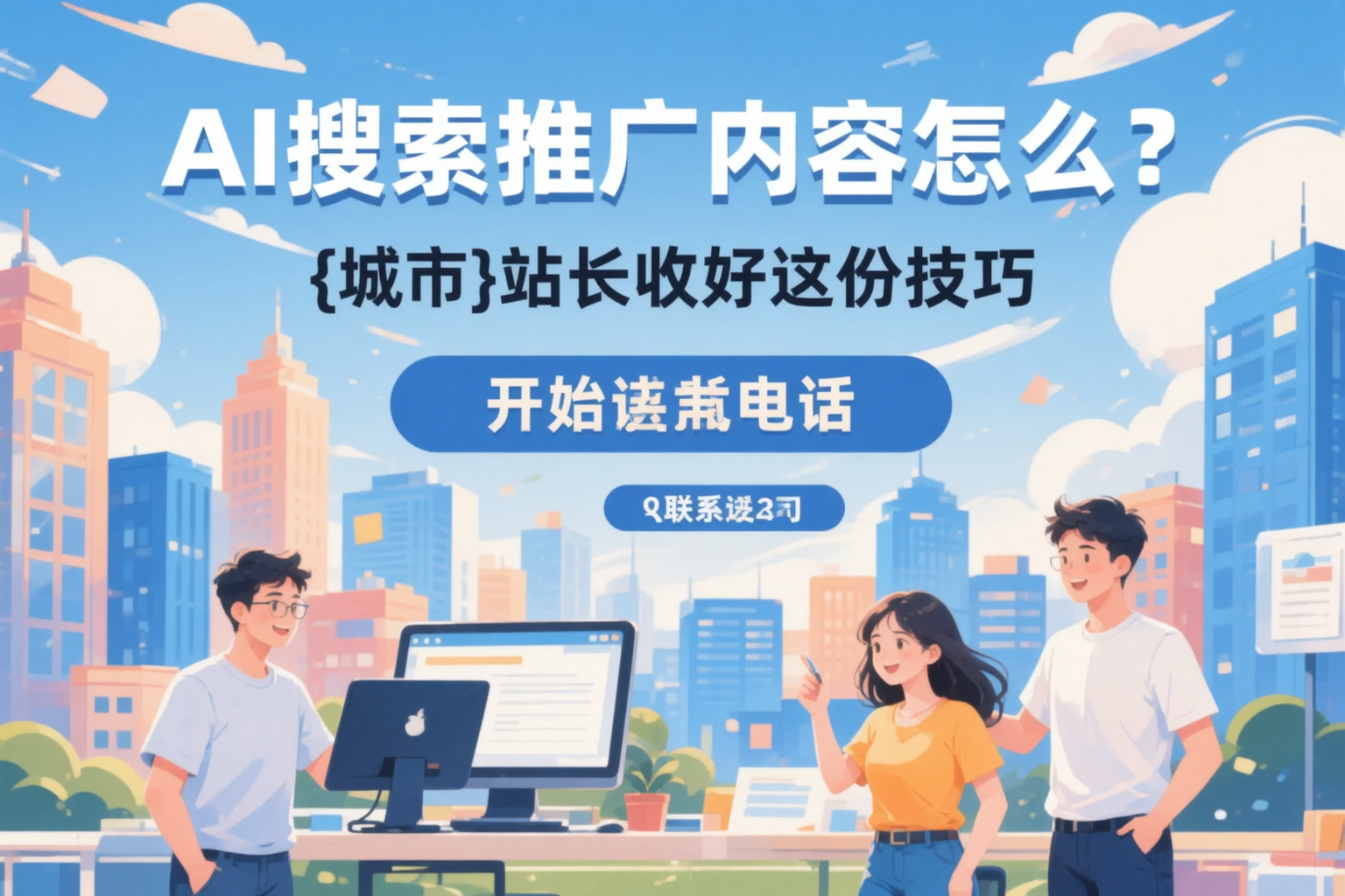 AI搜索推广内容怎么写？锡林郭勒站长收好这份技巧