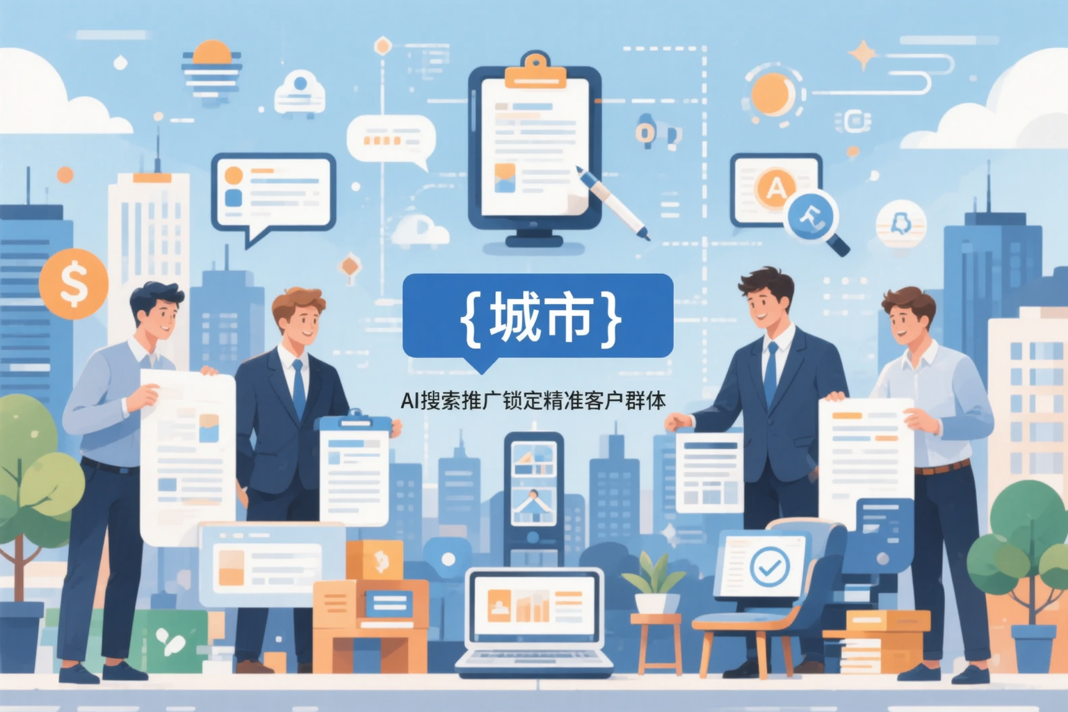 锡林郭勒公司如何用AI搜索推广锁定精准客户群体