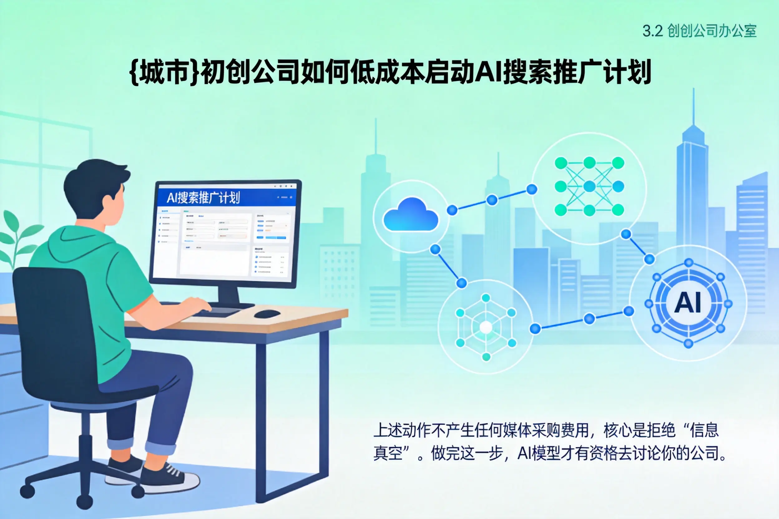 锡林郭勒初创公司如何低成本启动AI搜索推广计划
