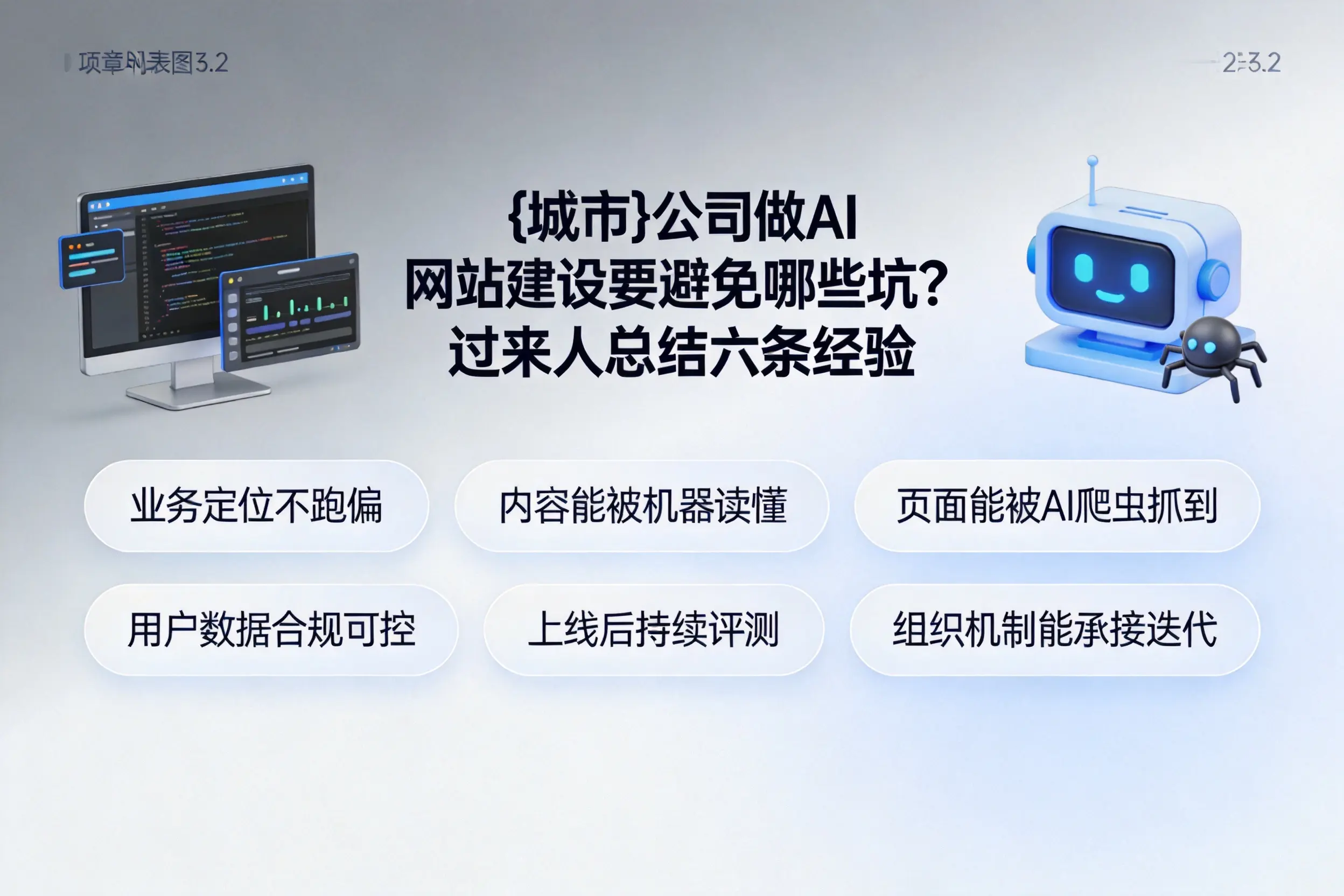 锡林郭勒公司做AI网站建设要避免哪些坑?过来人总结六条经验