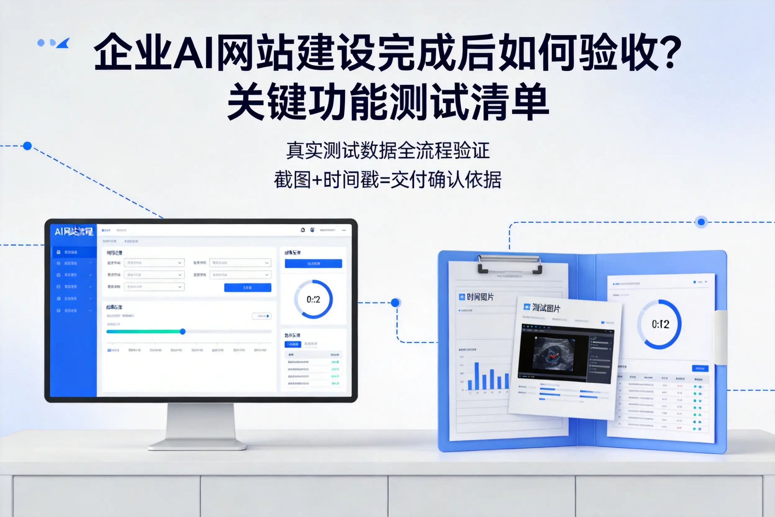 锡林郭勒企业AI网站建设完成后如何验收?关键功能测试清单