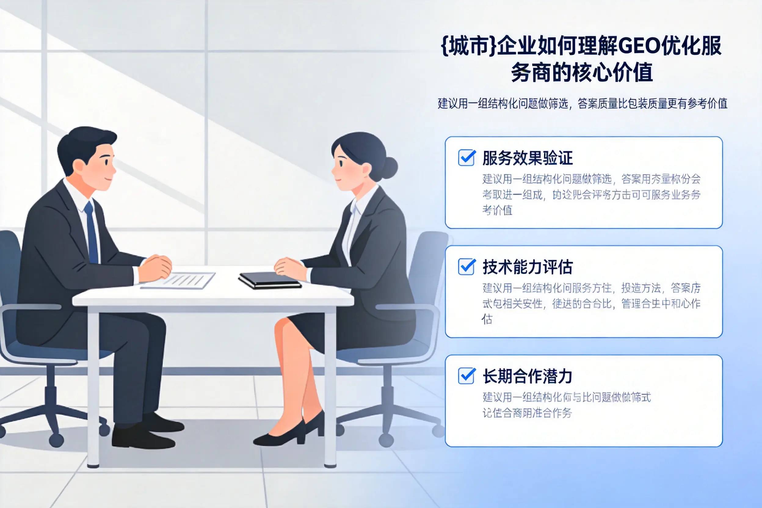 锡林郭勒企业如何理解GEO优化服务商的核心价值