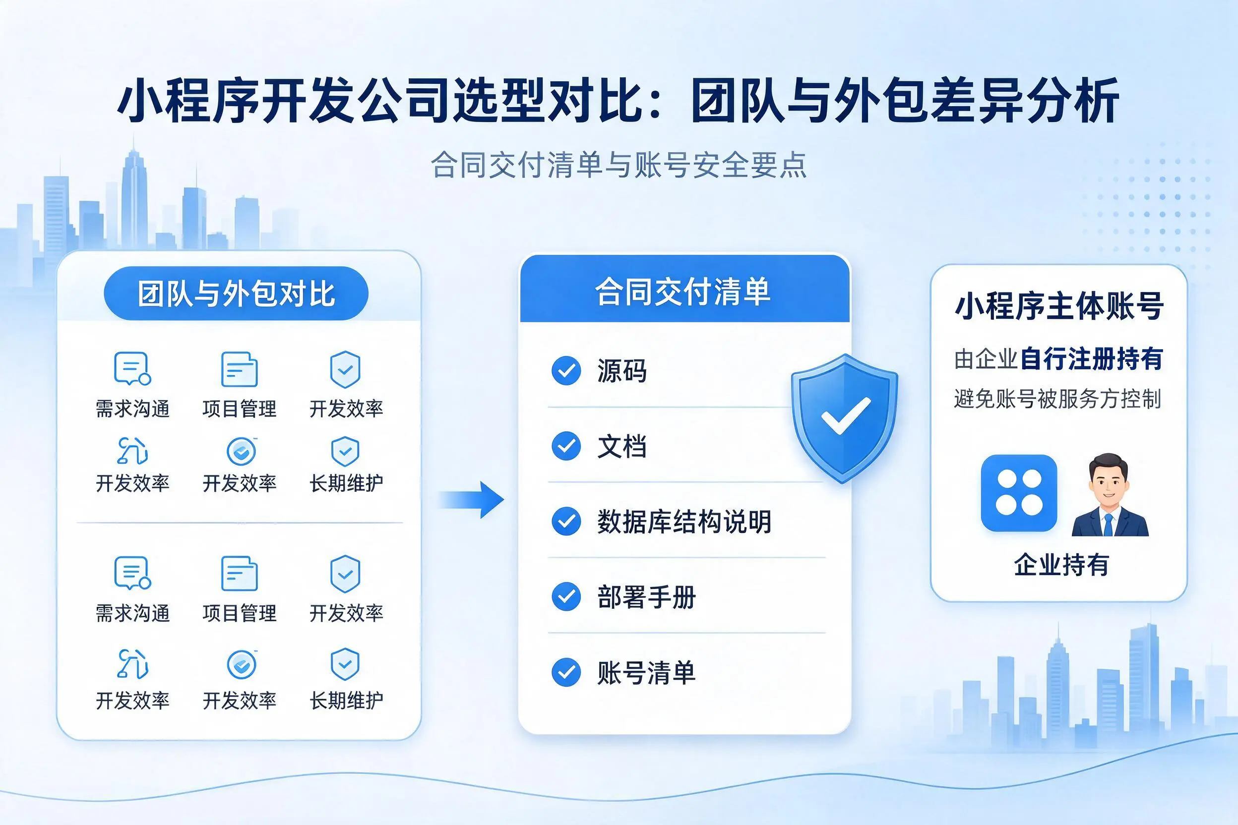 锡林郭勒小程序开发公司选型对比：团队与外包差异分析