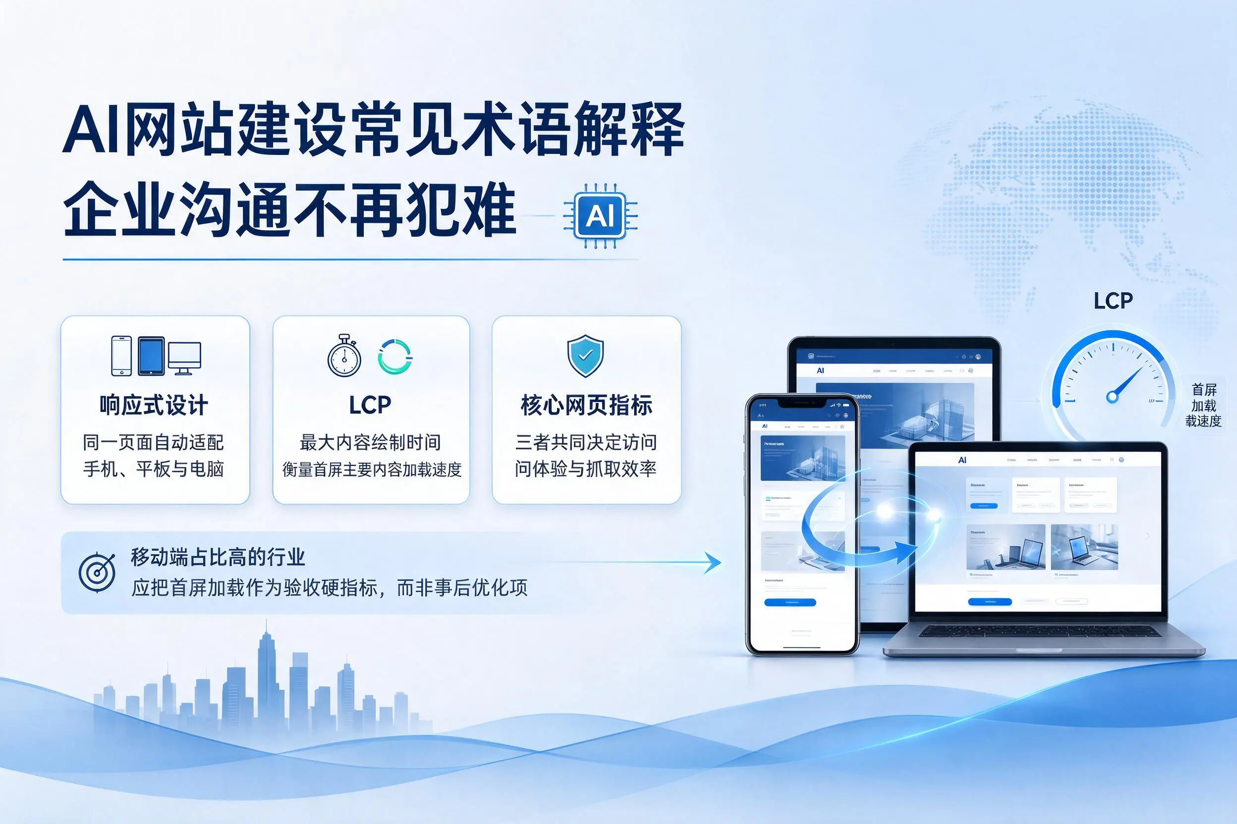 AI网站建设常见术语解释,锡林郭勒企业沟通不再犯难