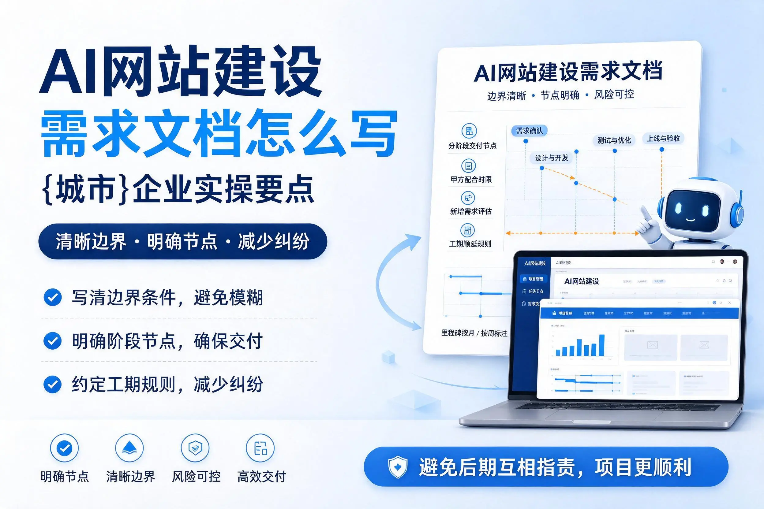 AI网站建设需求文档怎么写，锡林郭勒企业实操要点